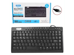 TECLADO USB MINI MULTIMIDIA KNUP KP-2013